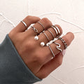 Damen stilvolles Ring-Set mit eleganten und kreativen Designs Shop Nory