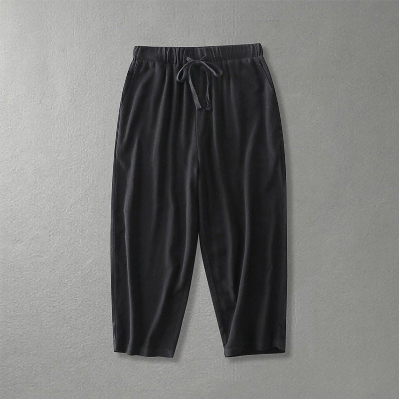 Damen Locker geschnittene Freizeit-Hose mit elastischem Bund und Tunnelzug Shop Nory