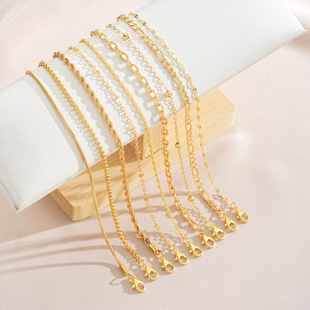 Damen Armband-Set mit filigranen und modernen Kettenstrukturen Shop Nory