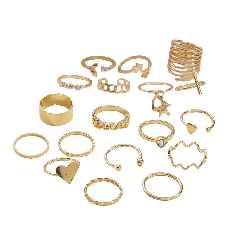 Damen Ring-Set mit modernen, verspielten Designs Shop Nory
