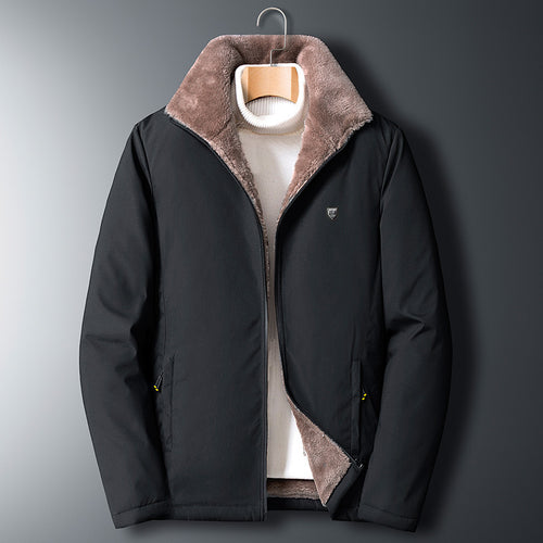 Herren Hochwertige Winterjacke mit Kunstfellfutter Shop Nory