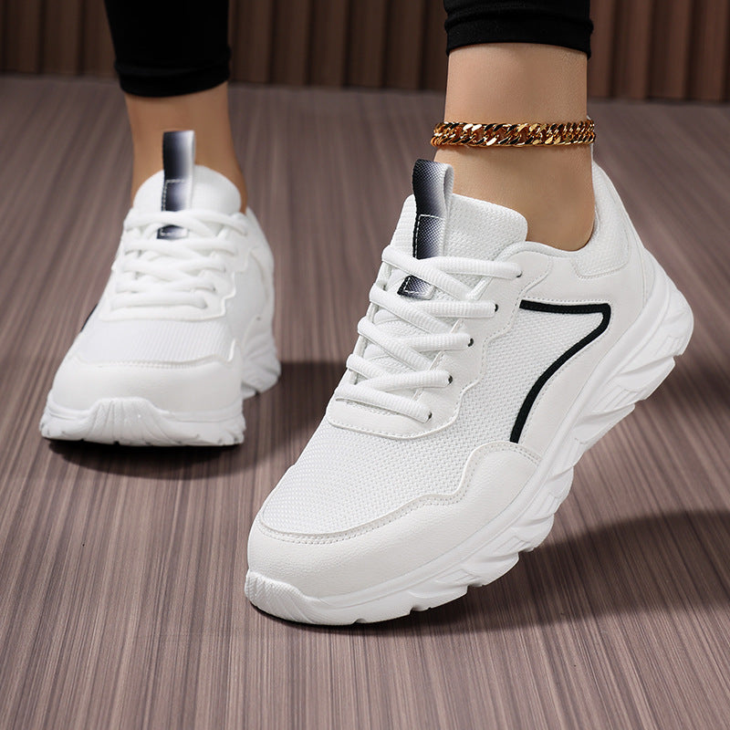 Damen Sportliche Sneakers mit atmungsaktiver Mesh-Oberfläche und stoßdämpfender Sohle