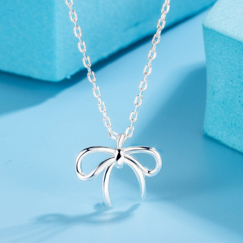 Damen Halskette mit Schleifen-Design Shop Nory