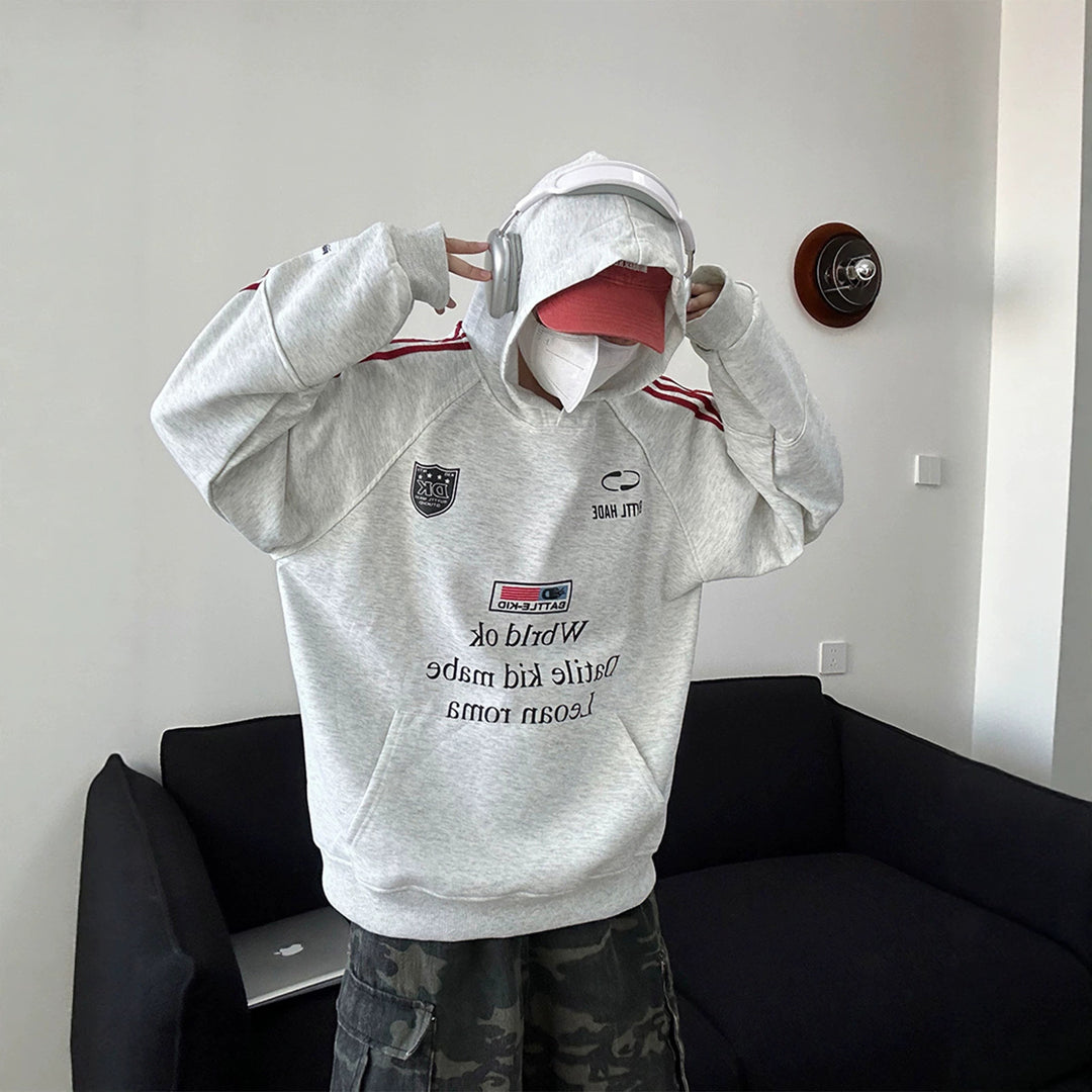 Unisex Urbaner Kapuzenpullover mit kreativen Grafiken Shop Nory