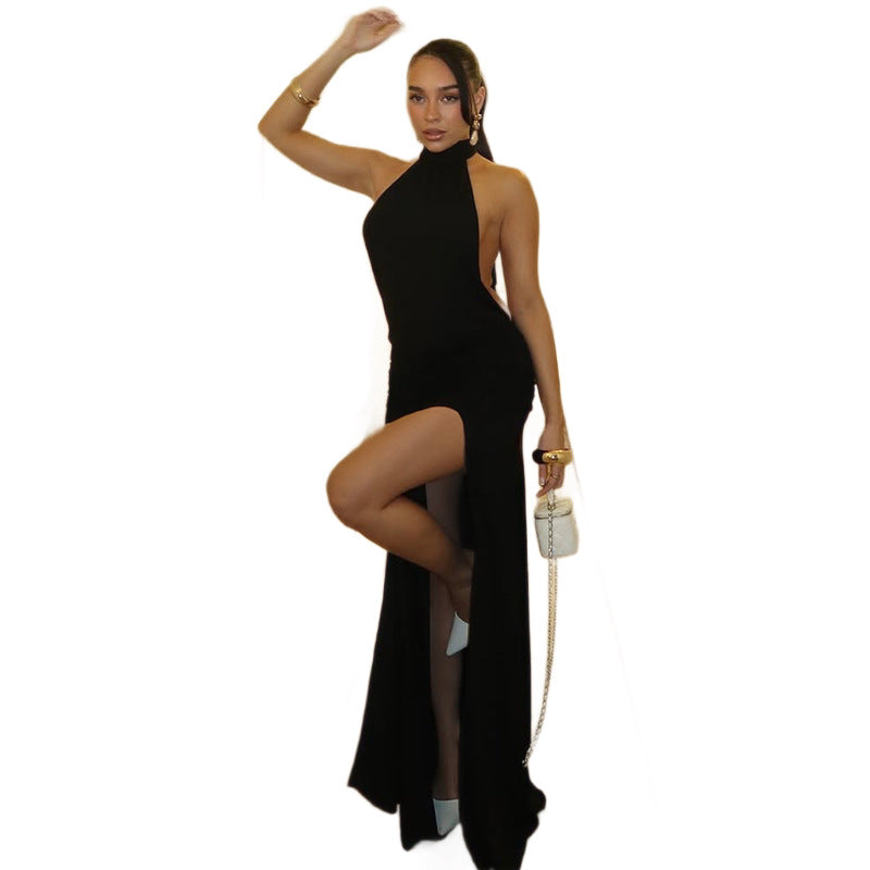 Damen Maxikleid mit raffiniertem Cut-Out und figurschmeichelndem Design Shopnory