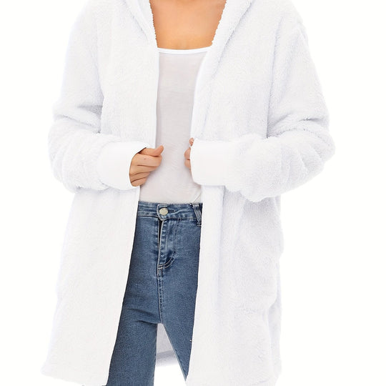 Damen weicher Fleece-Mantels