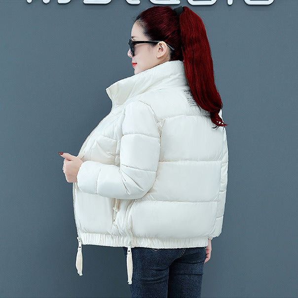 Damen Modische Wattierte Kurzjacke Shop Nory