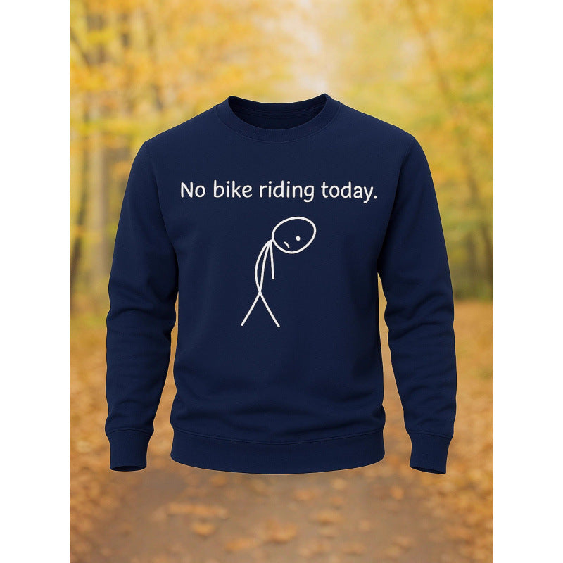 Herren Bequemer Sweatshirt mit motivierendem Aufdruck Shop Nory