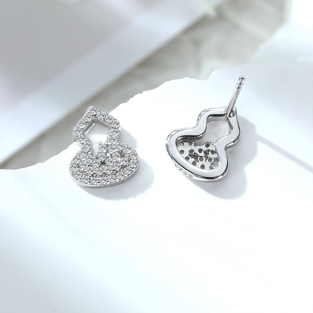 Damen Ohrringe mit funkelndem Zirkonia-Besatz im eleganten Design Shop Nory