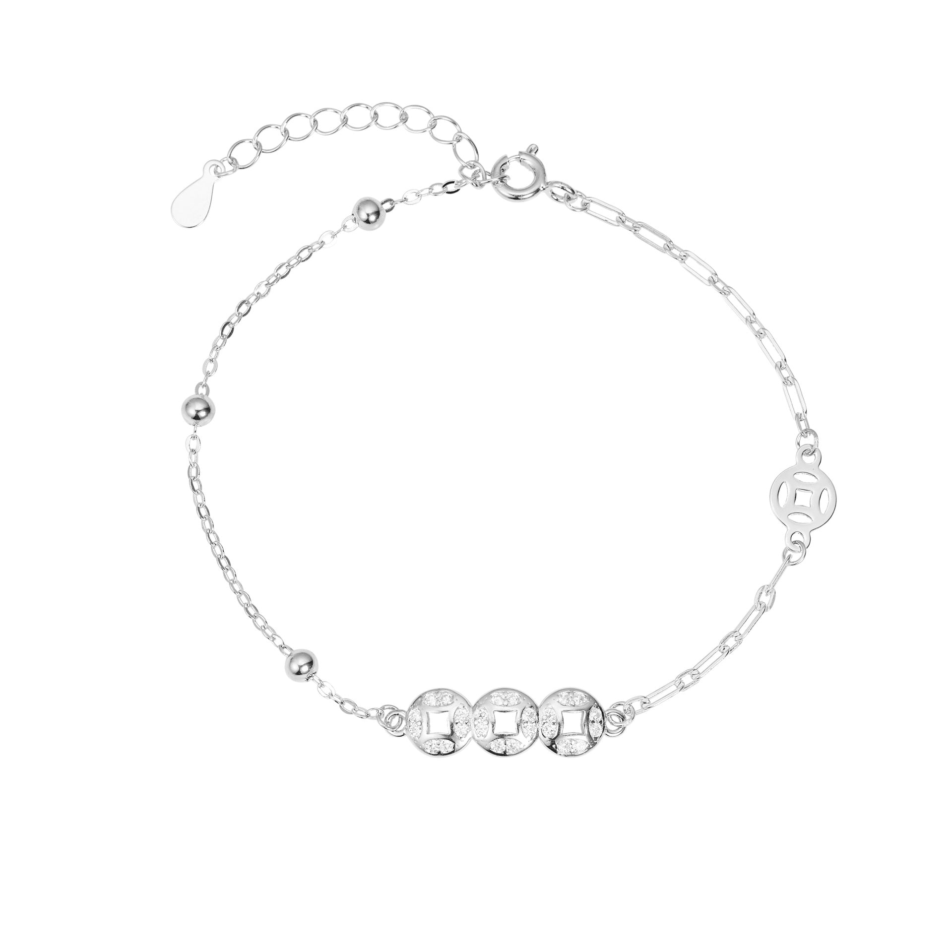 Damen elegantes Armband mit funkelnden Kristallakzenten Shop Nory