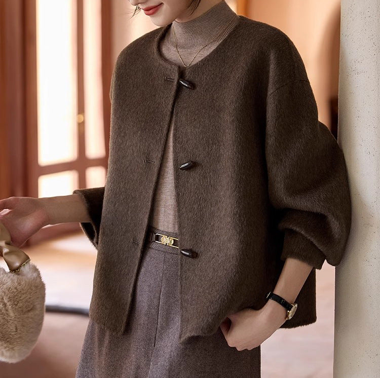 Damen Elegante, warme Strickjacke Shop Nory