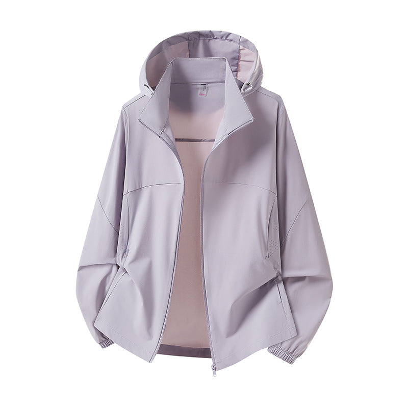 Herren Leichte Kapuzen-Regenjacke mit atmungsaktivem Softshell-Material und elastischen Bündchen Shop Nory