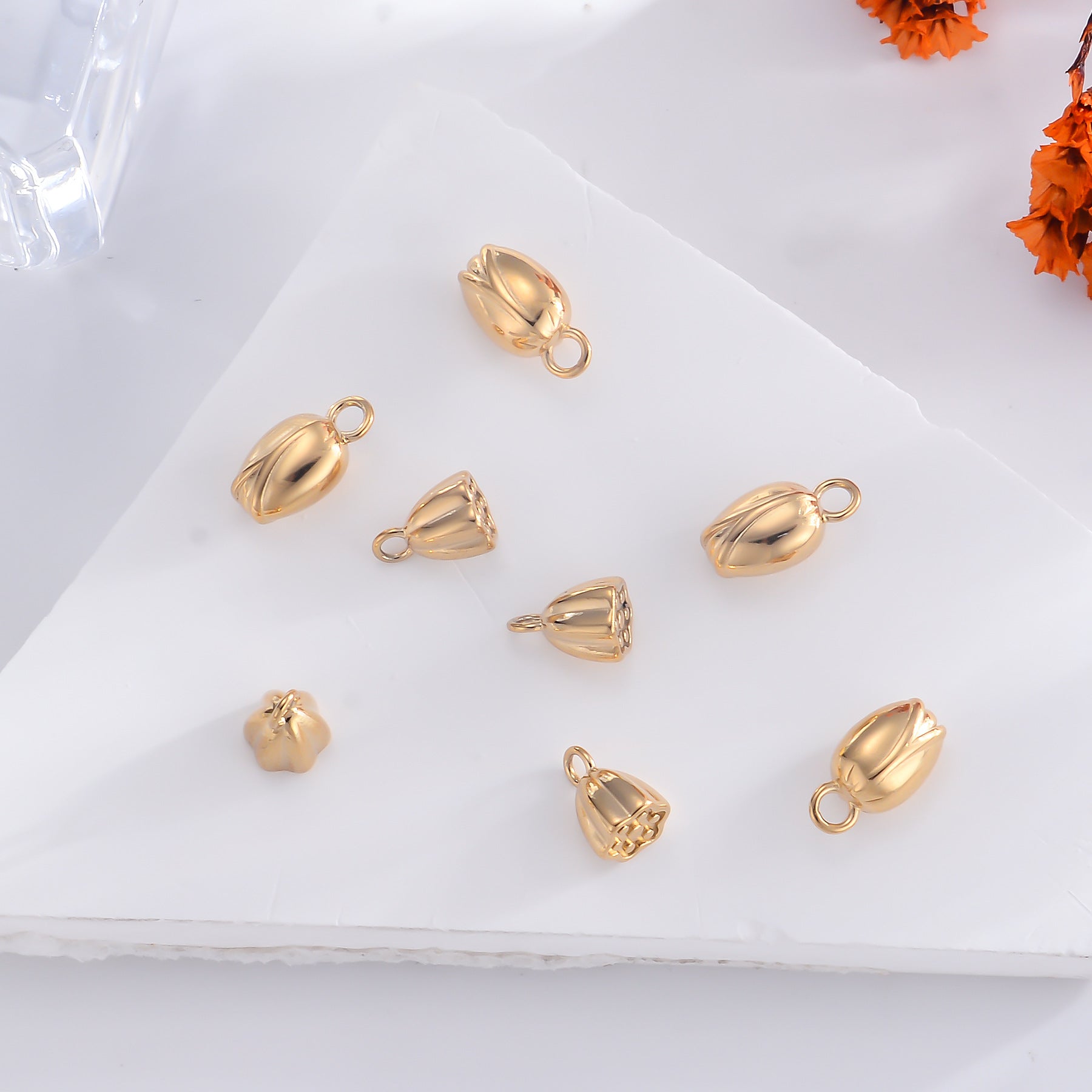 Damen Anhänger im Design einer stilvollen Glockenblume Shop Nory