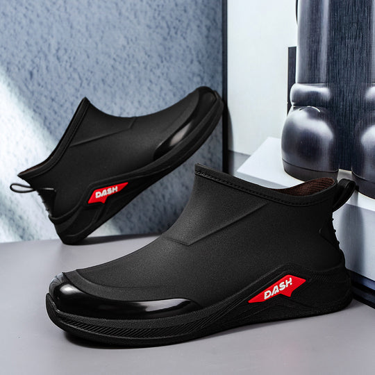 Herren wasserdichte gefütterte Kurzstiefelette mit rutschfester Profilsohle Shop Nory