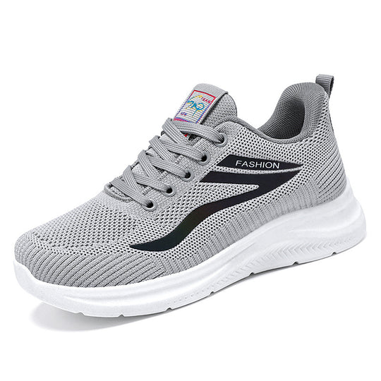 Damen nan ultraleichter Strick-Fitness-Sneaker mit nahtlosem Atmungsnetz, stoßdämpfender EVA-Wabenlaufsohle und verstärkter Zehenkappe Shop Nory