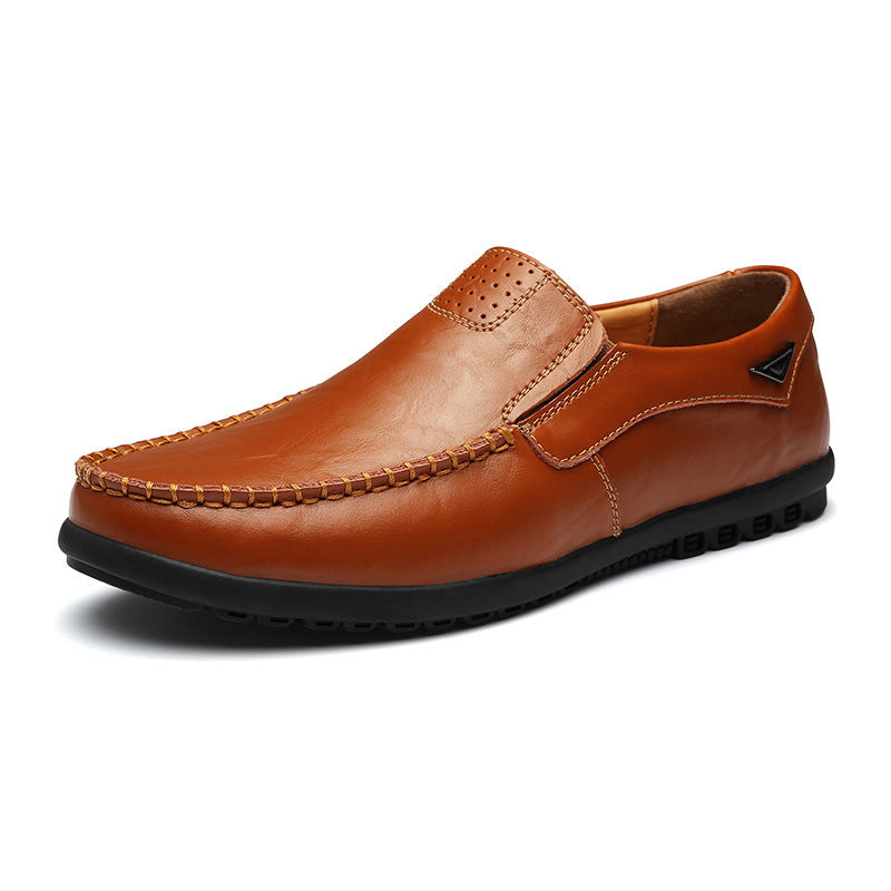 Herren Elegante Mokassins mit elastischem Einstieg und rutschfester Sohle