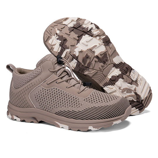 Herren Atmungsaktive Trail-Schuhe mit flexiblem Schnürsystem
