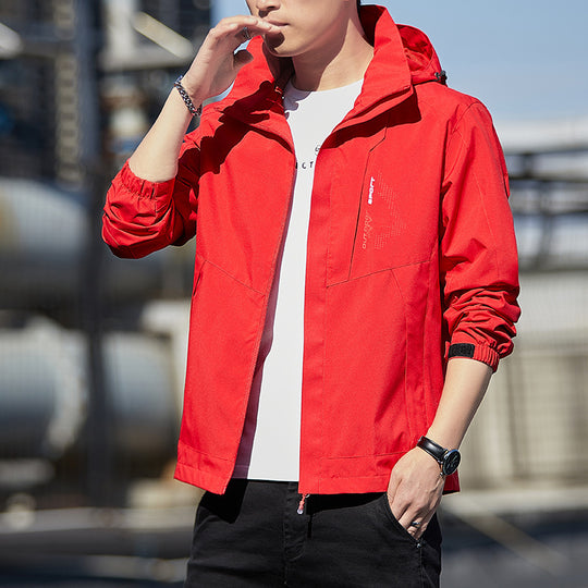 Herren Leichte Kapuzen-Softshelljacke mit winddichter Membran und minimalistischem Urban‑Schnitt Shop Nory