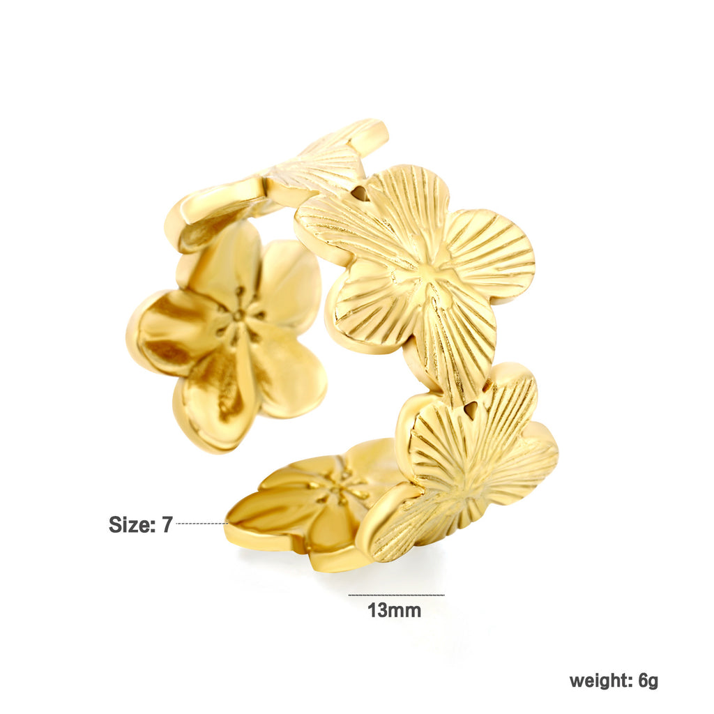 Damen verstellbarer Ring mit elegantem Twist-Design Shop Nory