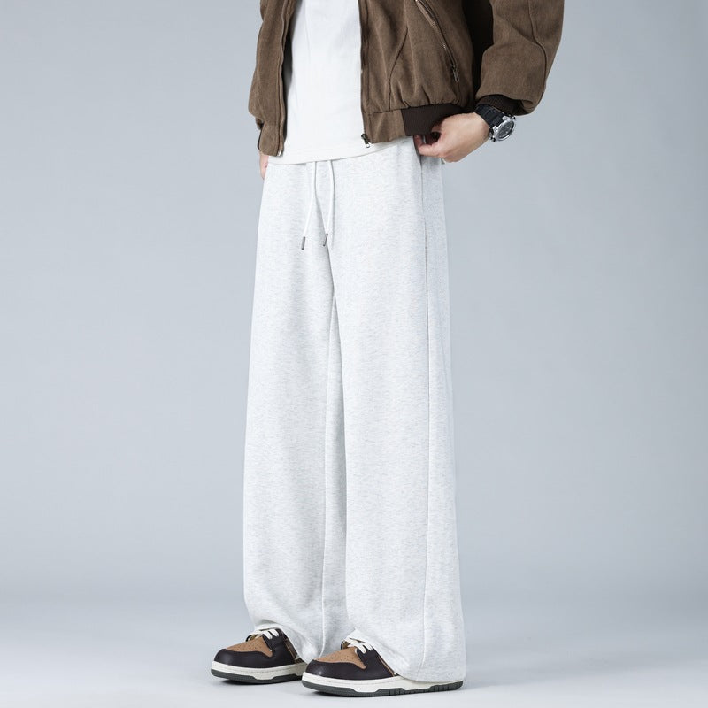 Herren Weite Oversize-Baggy-Loungehose mit Tunnelzugbund und fließender Jersey‑Qualität Shop Nory