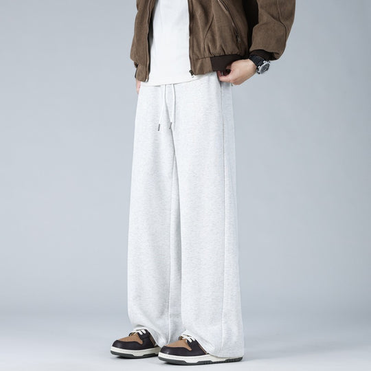 Herren Weite Oversize-Baggy-Loungehose mit Tunnelzugbund und fließender Jersey‑Qualität Shop Nory