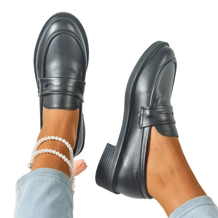 Damen modische Slipper mit trendigem Glanz und rutschfester Sohle
