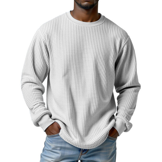 Herren Urbaner Pullover mit Waffelstruktur Shop Nory