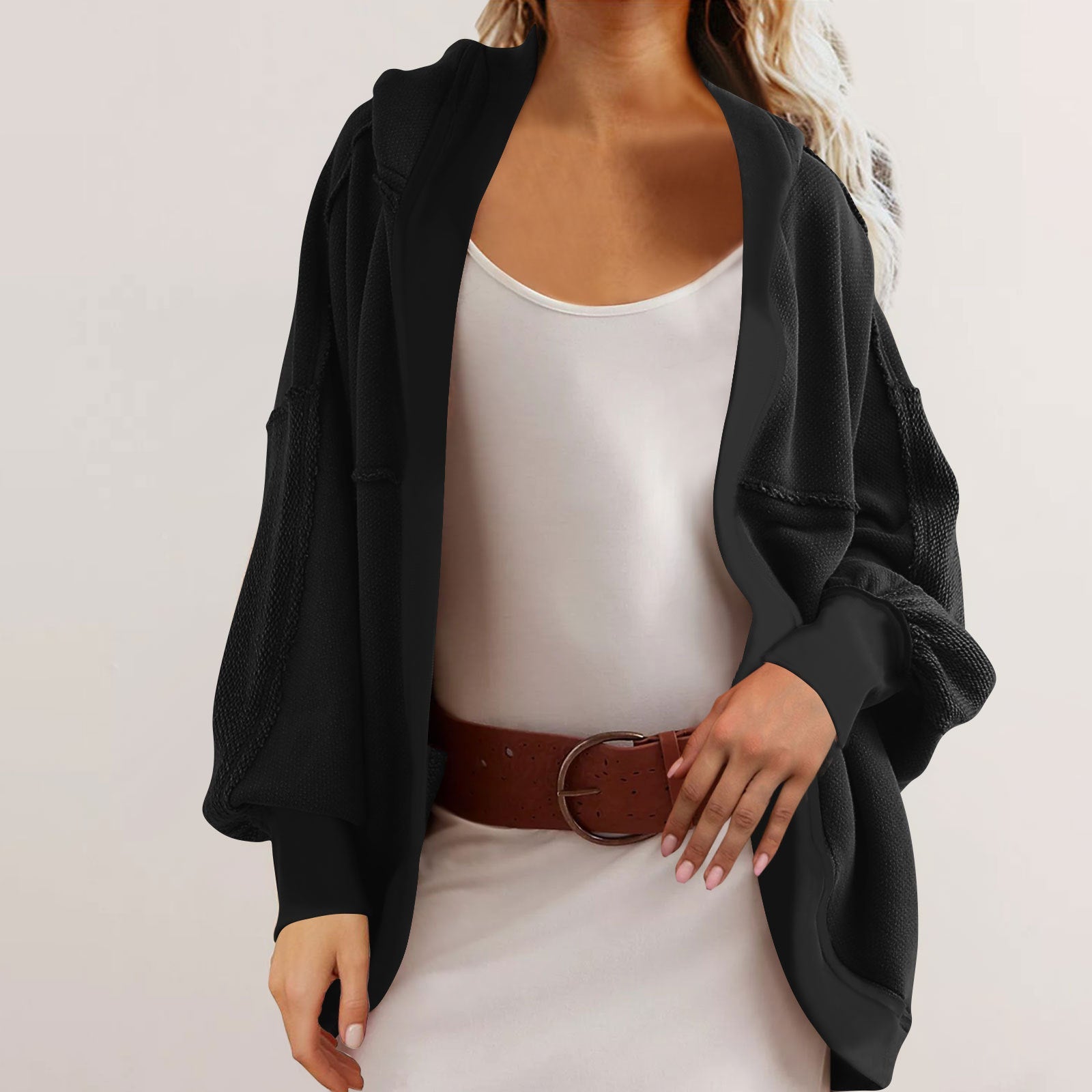 Damen lässige Strickjacke