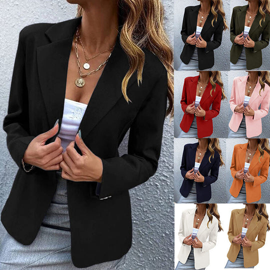 Damen Elegante und bequeme Blazerjacke