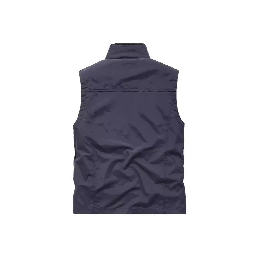 Herren Atmungsaktive Photografen-Utility‑Weste mit Mesh‑Innenfutter und Mehrfach‑Taschen Shop Nory