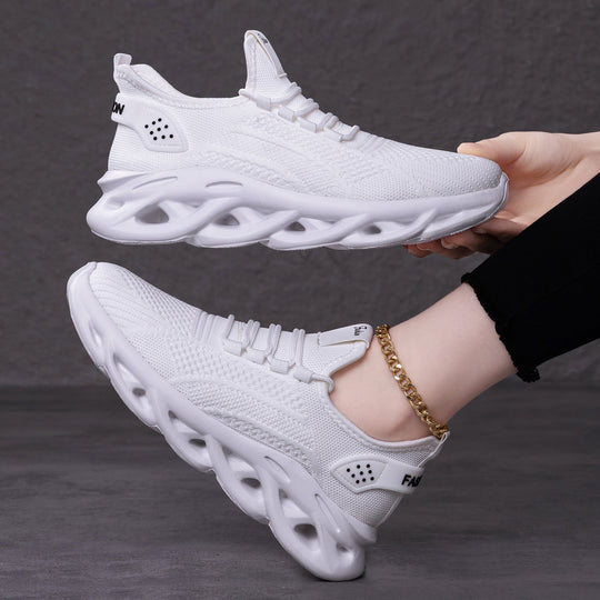 Damen Hochleistungs-Laufschuhe mit atmungsaktivem Obermaterial und dämpfenden Sohlentechnologien