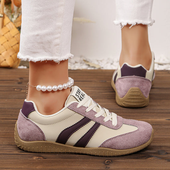 Damen Retro-Sneaker mit Gumsohle und gepolsterter Innensohle Shop Nory