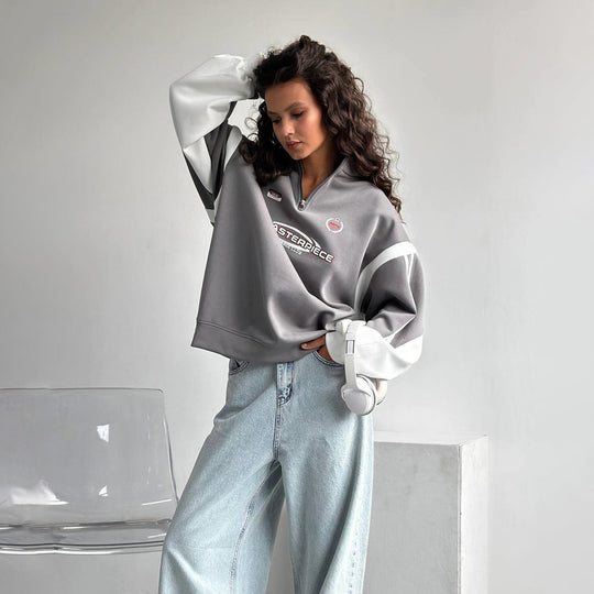 Damen gesteppte wattierte Steppweste mit hohem Kragen und durchgehendem Reißverschluss Shop Nory
