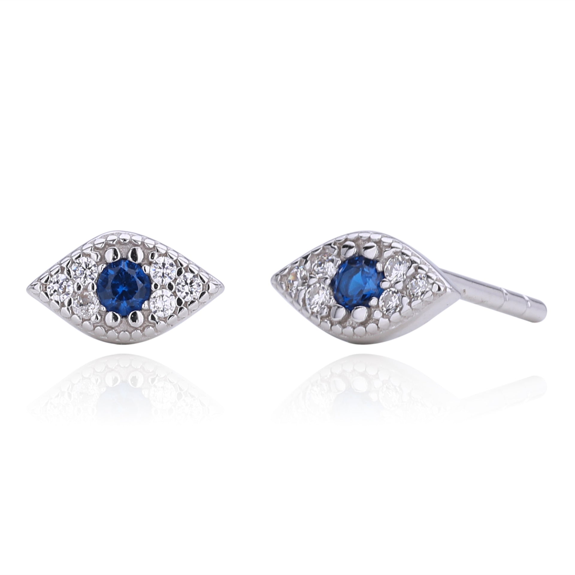 Damen Ohrstecker mit buntem Zirkonia-Shop Nory