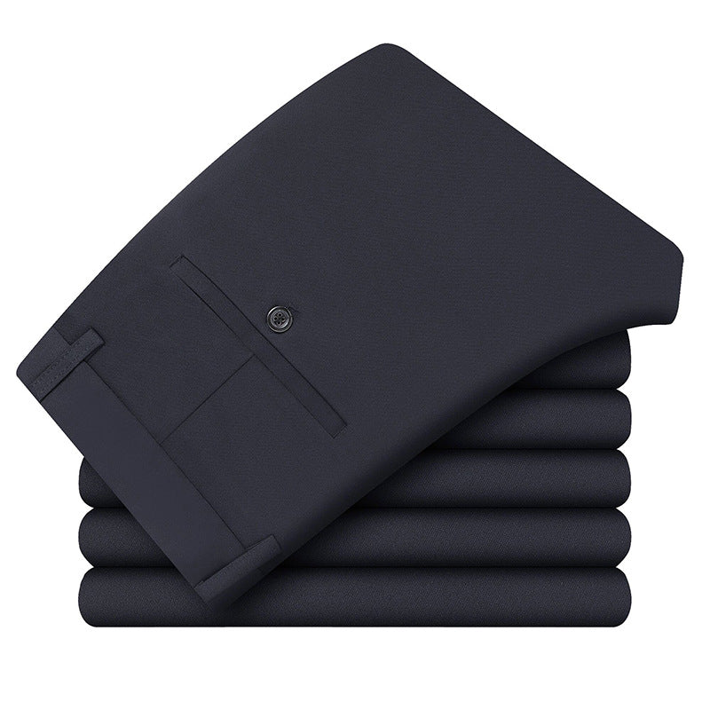 Herren Elegante Businesshose mit Stretch, Bügelfalte und Leistentasche Shop Nory