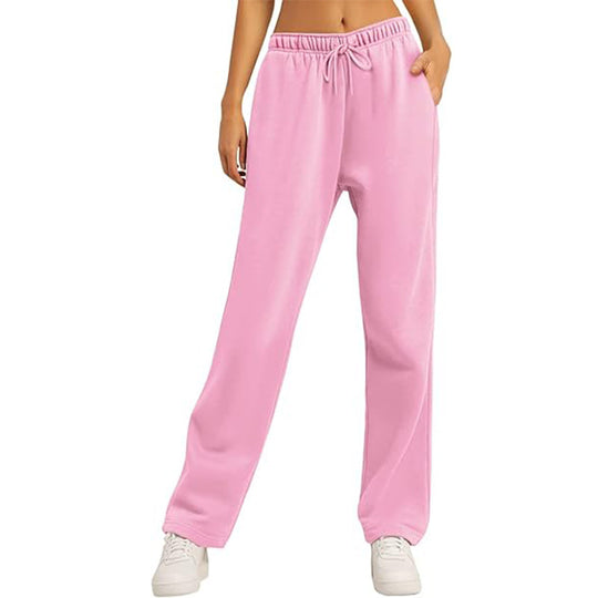 Damen nan hochwertige Relax-Hose mit hoher Taille, geradem Bein und integrierten Eingrifftaschen Shop Nory