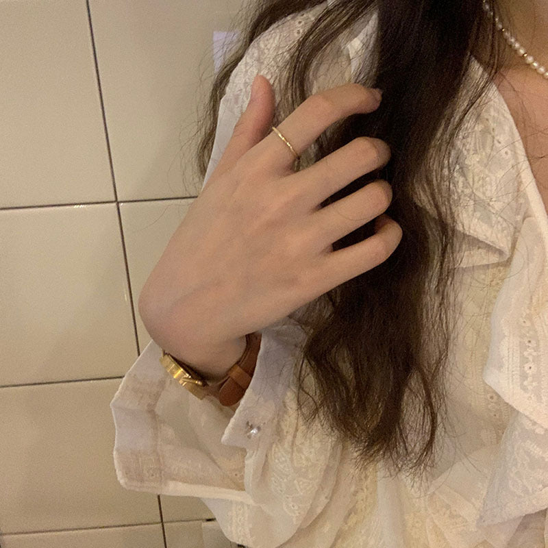 Damen Offener Minimalistischer Ring Shop Nory