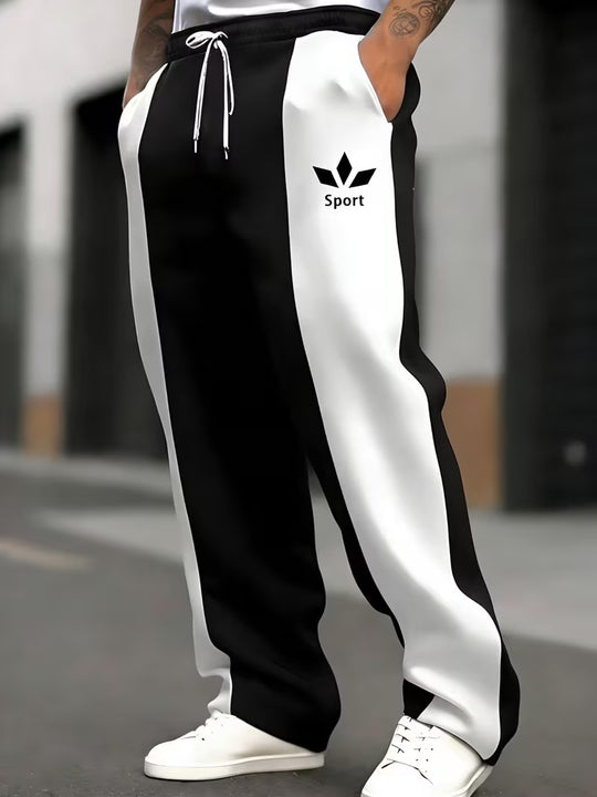 Herren Sportliche Jogginghose mit seitlichen Streifen Shop Nory