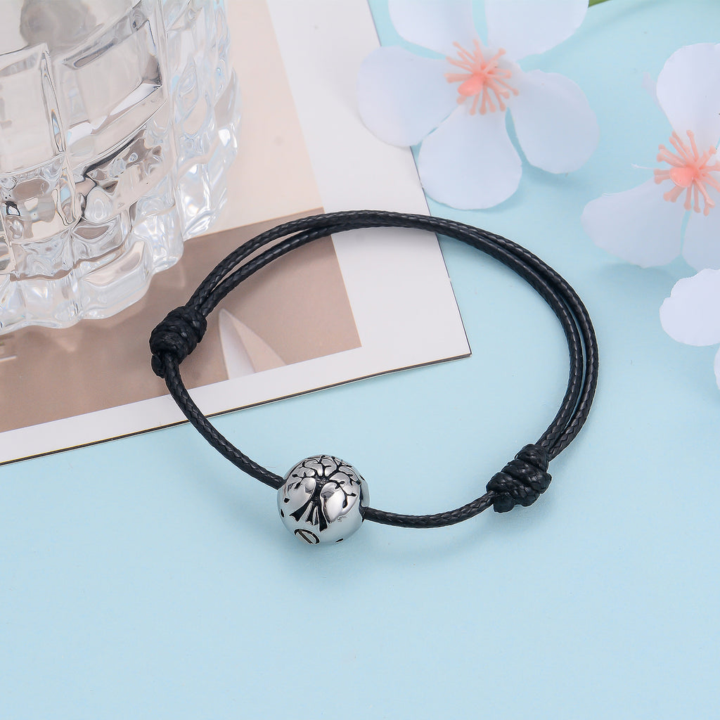 Damen Armband mit baumförmigem Anhänger aus hochwertigem Edelstahl Shop Nory