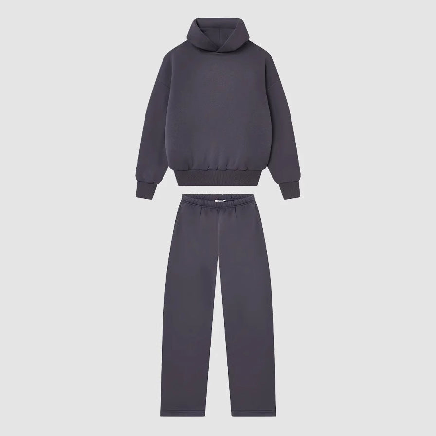 Unisex nan gemütliches Loungewear-Set mit hohem Rollkragen, relaxed-fit Sweatshirt und gerader Sweatpants Shop Nory