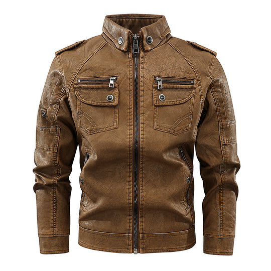 Herren elegante jacke mit praktischen Taschen und Reißverschlussdetails Shopnory