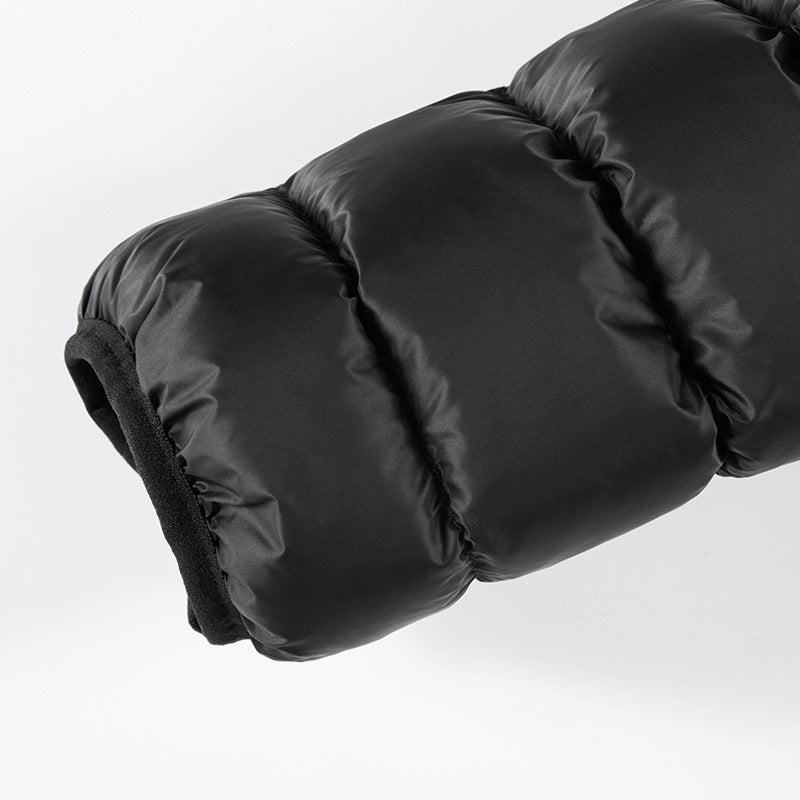 Herren Ultraleichte gesteppte Daunenjacke mit Kapuze, windabweisender Außenhaut und Packfunktion Shop Nory