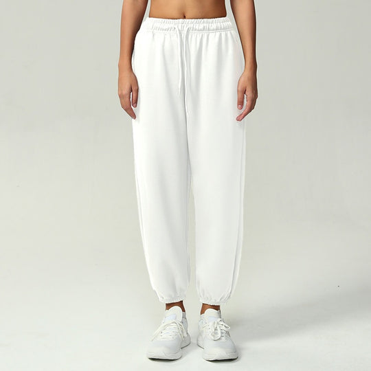 Damen nan atmungsaktive Performance-Joggerhose mit hohem Komfortbund, verstellbarem Kordelzug und elastischen Schlauchbündchen Shop Nory