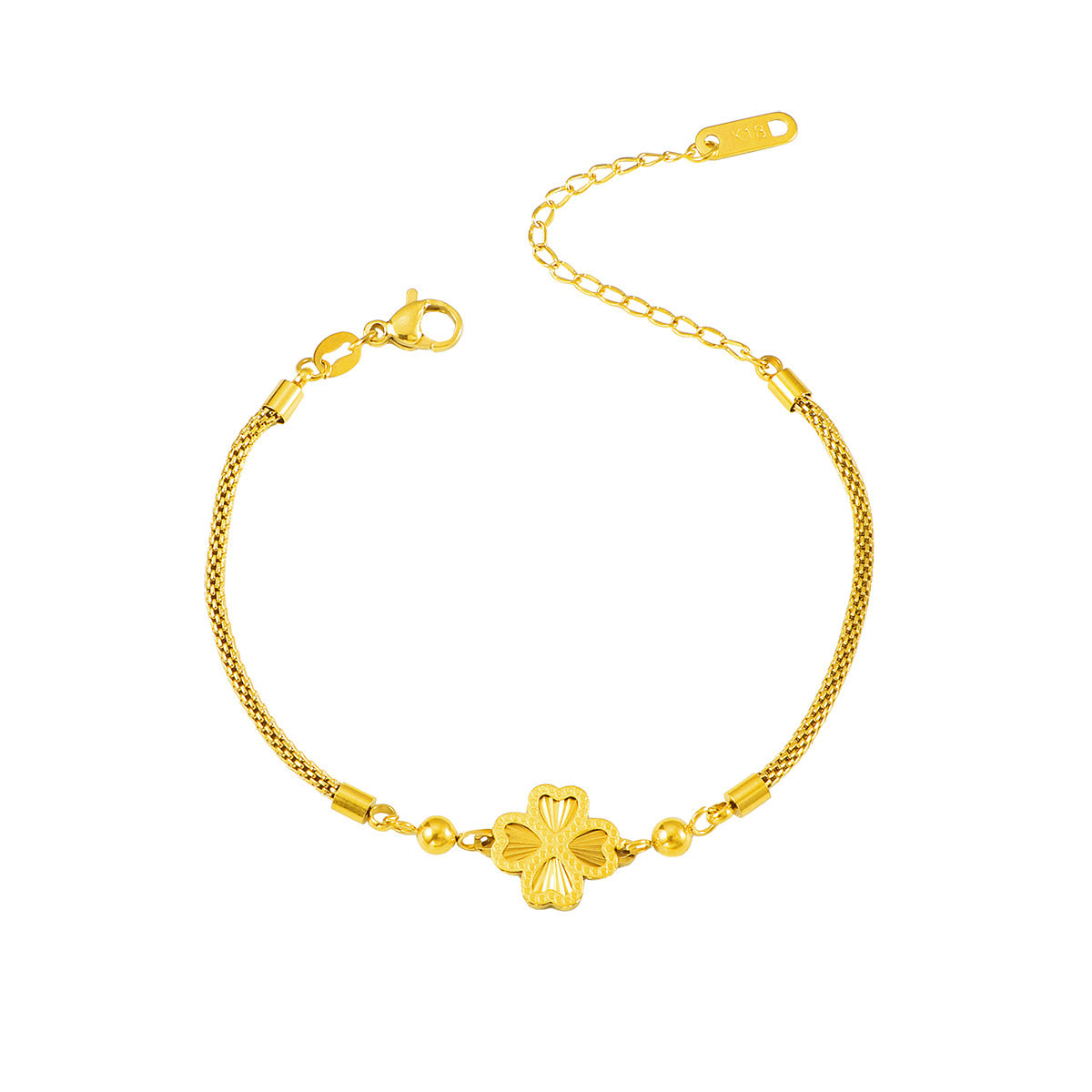 Damen filigranes Armband mit Blütenmotiv Shop Nory