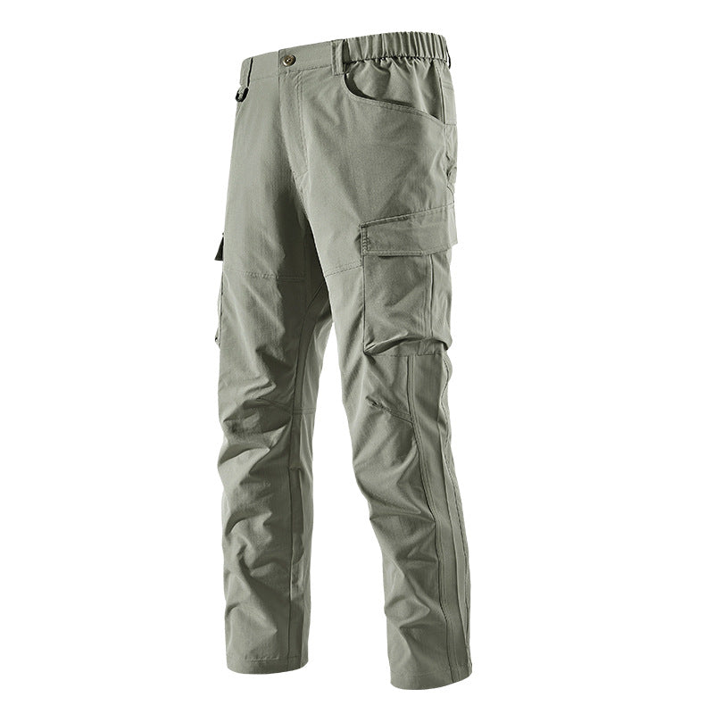 Herren Robust-konstruktive Cargo-Trekkinghose mit elastischem Bund und Mehrfach-Taschen Shop Nory