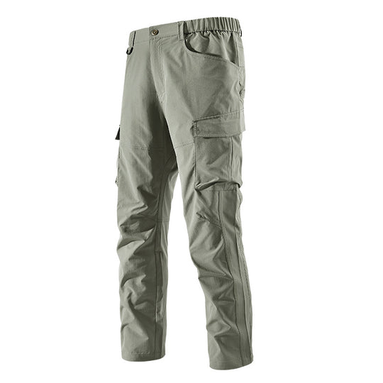 Herren Robust-konstruktive Cargo-Trekkinghose mit elastischem Bund und Mehrfach-Taschen Shop Nory