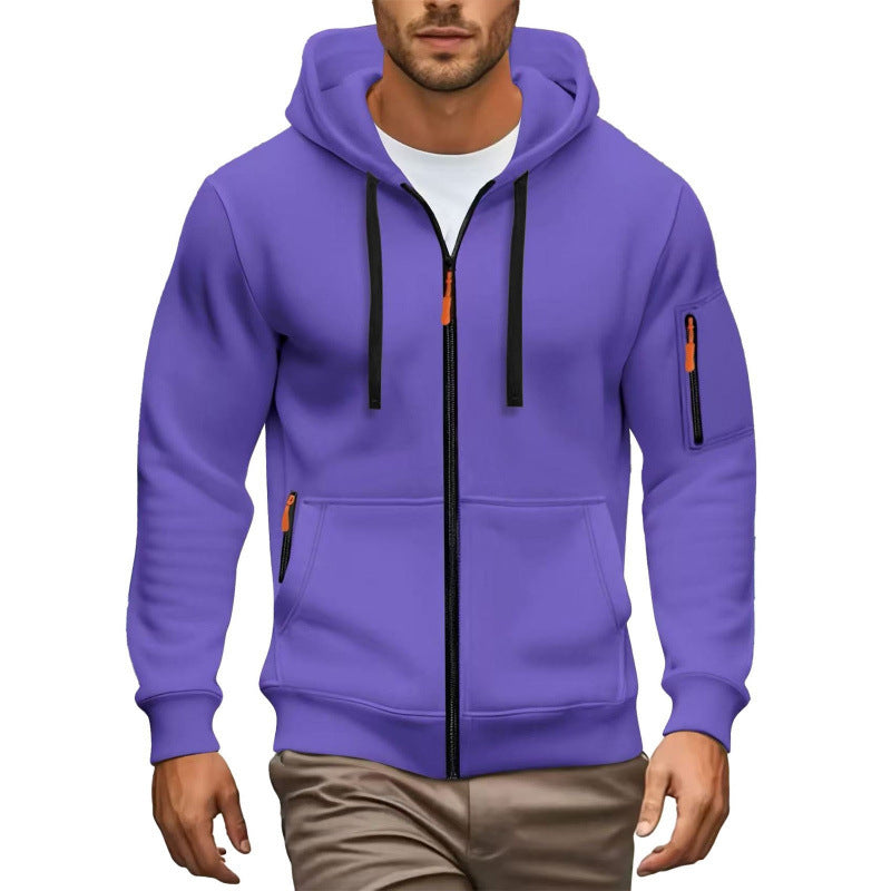 Herren Hochwertiger Zip-Hoodie Shop Nory