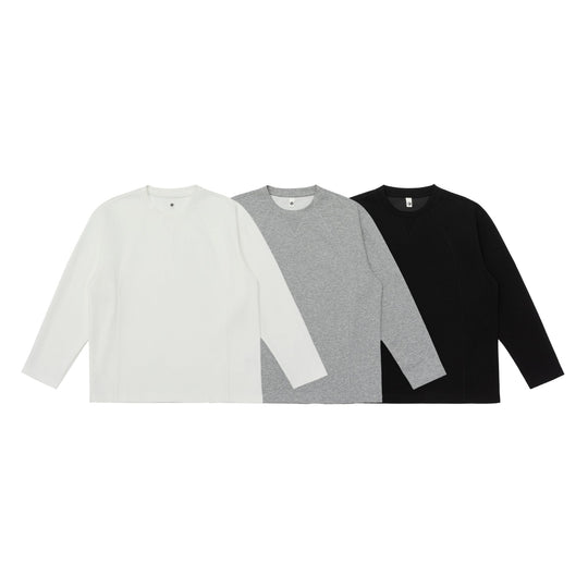 Unisex Oversize‑Sweatshirt mit Raglanärmeln und Teilungsnähten Shop Nory