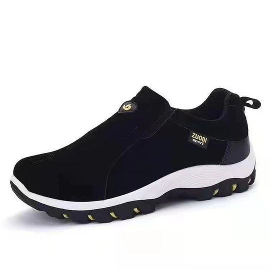 Herren dezenten wasserabweisenden Wildleder-Slipper mit griffiger Outdoor-Laufsohle Shop Nory