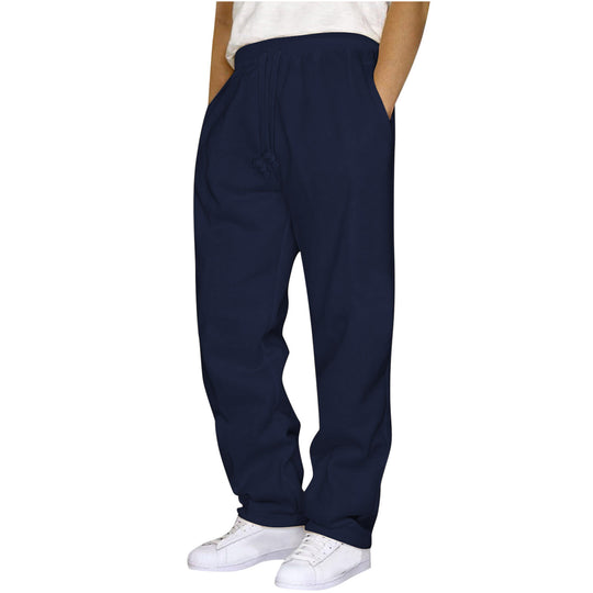 Damen nan ungekürzte Relax-Freizeithose mit hohem Komfortbund, innenliegendem Kordelzug und seitlichen Eingrifftaschen Shop Nory